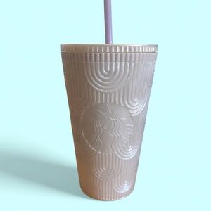 Starbucks 2023 Pearl White Scales Tumbler 16 oz